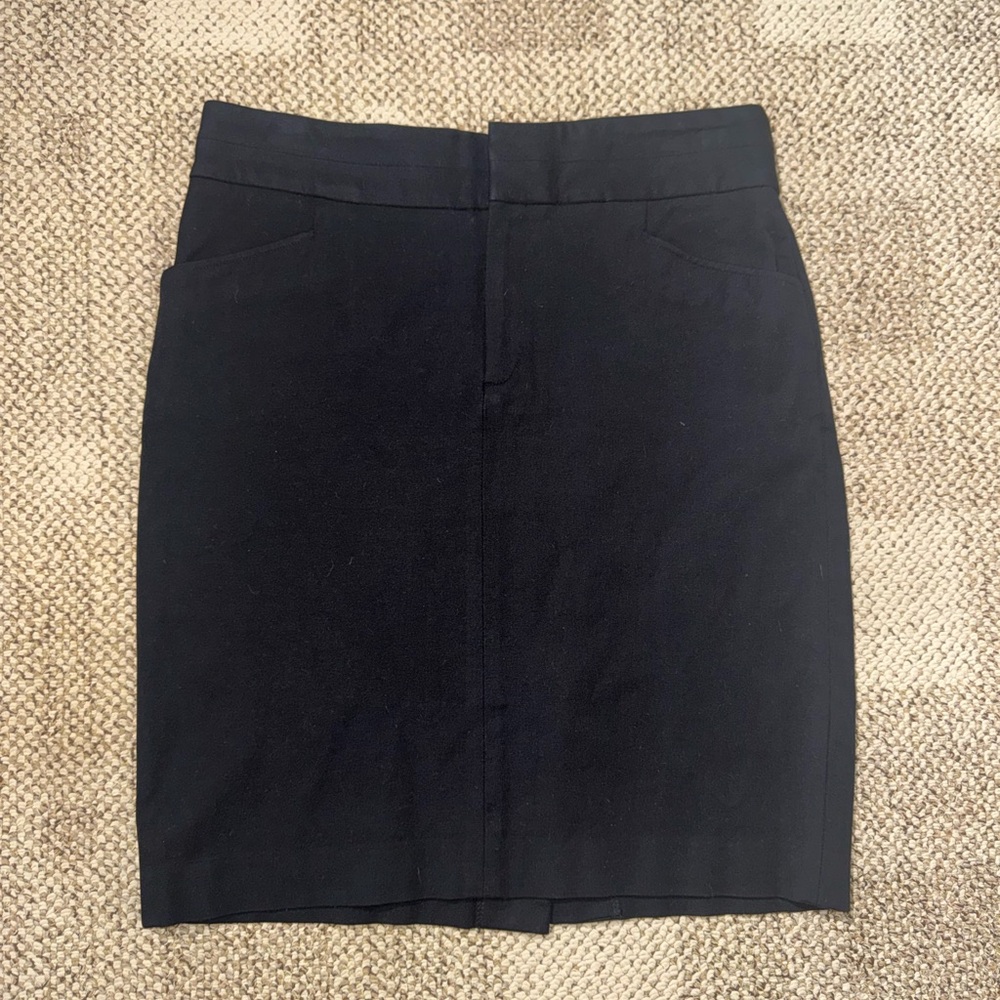 Banana Republic Classic Black Pencil Skirt